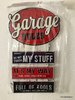 Blechschild Rockabilly Vintages Garage Rules My Stoff My Way My Tools 60x35