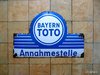 EMAILLESCHILD Bayern Toto-Annahmestelle (1)